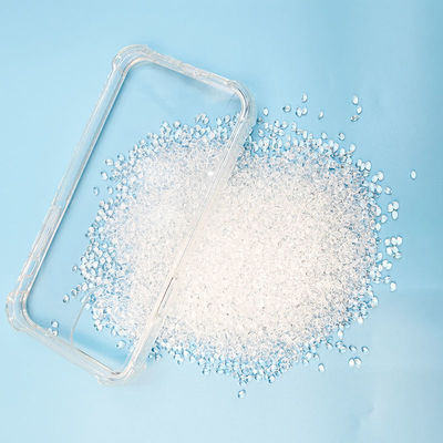 حبات بلاستيكية حرارية قابلة للتشكيل الشفافة الحبيبات البلاستيكية الصناعية عديمة الرائحة