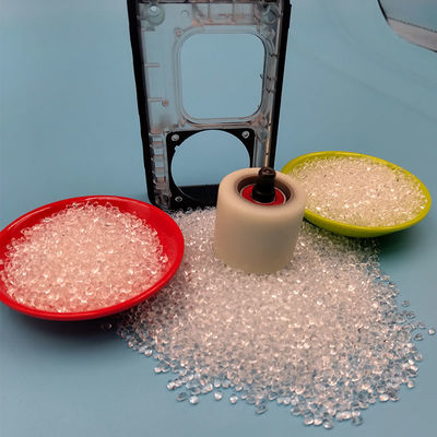 المواد المعاد تدويرها المستدامة GRS TPU الكريات الشفافة Elastomer