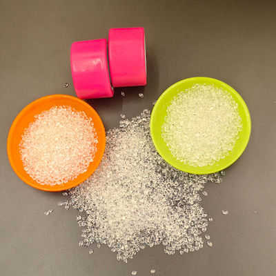 مادة خام TPU 80A درجة حقن حبيبات شفافة لعلامات أذن الماشية مقاومة للزيت مقاومة للماء مقاومة للعفن