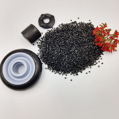 GRS 85A TPU قناة مطاطية سوداء مقاومة للارتداء مواد بلاستيكية معاد تدويرها 100% TPU معاد تدويرها
