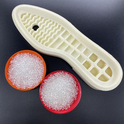 المواد الخام للكرات المضغوطة المرنة عالية الشفافية TPU