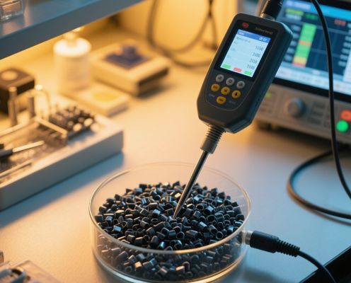 حبات البوليوريثان الحرارية الكهربائية الموصلة