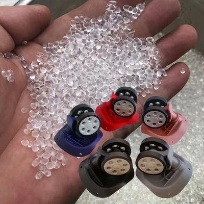 حبيبات TPU ذات مقاومة جيدة للتآكل والضوضاء لعجلات وحقائب الأمتعة