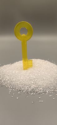 لعب حيوانات أليفة TPU عالية الشفافية الشفافية من حوالي 5-6 مم ، ريبوند جيد ، صلابة ممتازة