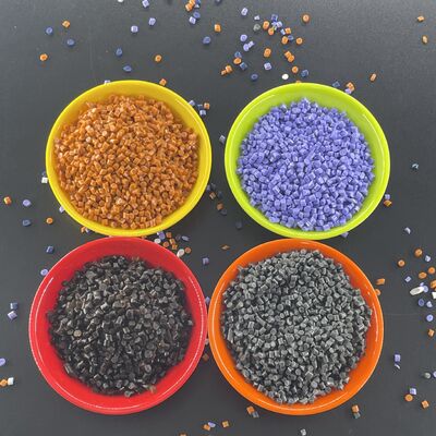 مادة TPU معدلة بالألياف شفافة للغاية لون أصلي قابل للتخصيص بوليمر عالي الوزن الجزيئي