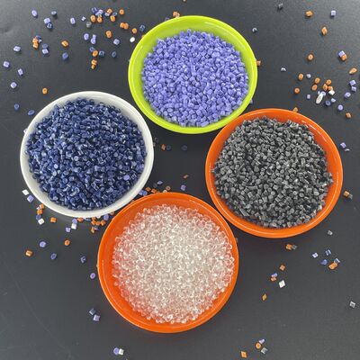 مادة TPU معدلة بالألياف شفافة للغاية لون أصلي قابل للتخصيص بوليمر عالي الوزن الجزيئي