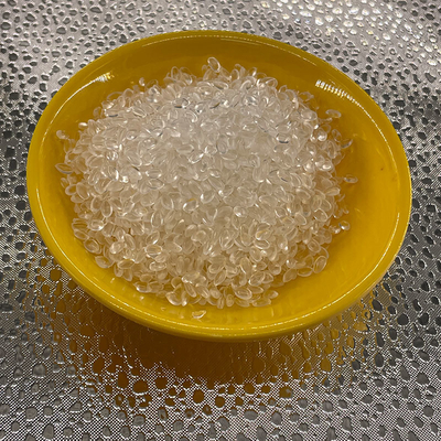 مادة TPU الحبيبية المضادة للكهرباء الساكنة شفافة وواضحة مقاومة لدرجات الحرارة العالية قابلة للتعديل بالألوان